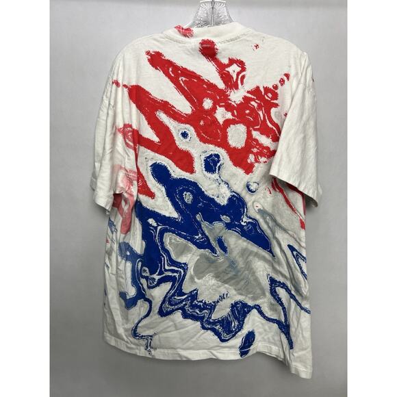 VTG 90’s US Olympics Atlanta 1996 All Over Print T Shirt Single Stitch Size XL - Picture 8 of 11